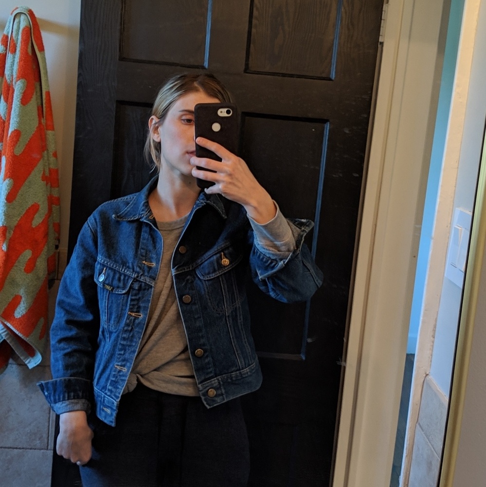 Lee Jean Jacket (Vintage) - Size Small